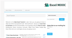 Desktop Screenshot of excelmooc.com
