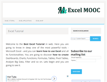 Tablet Screenshot of excelmooc.com